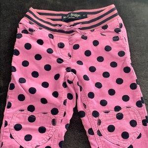 Mini Boden corduroy pants 4Y